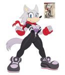  anthro blue_eyes breasts canine cleavage clothed clothing custom_character_(sonic_forces) female looking_at_viewer mammal simple_background solo sonic_(series) sonic_forces sssonic2 white_background wolf 