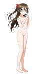  love_live!_school_idol_festival_all_stars naked nipples ousaka_shizuku photoshop pussy transparent_png uncensored vector_trace 