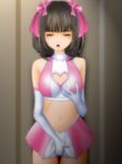 1girl amami_haruka heart_cutout idolmaster masturbation self_fondle skirt solo tagme 