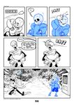  2017 animated_skeleton bone c-puff clothed clothing comic english_text group hi_res humanoid not_furry papyrus_(undertale) sans_(undertale) skeleton text undead undertale video_games 