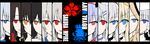  absurdres ajax_(azur_lane) akagi_(azur_lane) ayanami_(azur_lane) azur_lane belfast_(azur_lane) black_hair blonde_hair blue_eyes blue_hair bow braid brown_hair chain collar crown cygnet_(azur_lane) eyebrows_visible_through_hair eyeliner fang grin hair_bow hair_ornament hairclip hat highres hood_(azur_lane) illustrious_(azur_lane) kaga_(azur_lane) looking_at_viewer makeup mikasa_(azur_lane) mini_crown mole mole_under_eye multiple_girls open_mouth orange_eyes pink_eyes queen_elizabeth_(azur_lane) red_eyes remodel_(azur_lane) silver_hair smile takao_(azur_lane) tatsuno_(saya-tatsuno) thick_eyebrows yellow_eyes yuudachi_(azur_lane) 