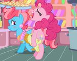  baby breastfeeding cheesepuff cub equine friendship_is_magic horse mammal misses_cake my_little_pony pinkie_pie_(mlp) pony pumpkin_cake_(mlp) toddler young 