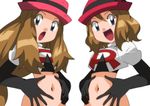  elbow_gloves hainchu pokemon serena_(pokemon) team_rocket team_rocket_(cosplay) 