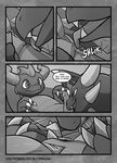 anal anus blitzdrachin close-up comic cynder dialogue dragon erection female feral greyscale licking_butt male male/female monochrome oral patreon penis rimming scalie sex spread_anus spreading spyro spyro_the_dragon video_games western_dragon 