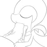  ambiguous_gender animated dengon eyes_closed greyscale loop male monochrome nintendo oral penis pok&eacute;mon pok&eacute;mon_(species) simple_background snivy solo video_games white_background 