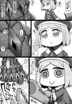  :&gt; art_shift axe beret chainsaw check_translation closed_mouth comic commentary_request demon_pillar_(fate/grand_order) empty_eyes fate/grand_order fate_(series) giantess gloves greyscale hat long_sleeves monochrome overalls paul_bunyan_(fate/grand_order) riyo_(lyomsnpmp)_(style) short_hair smile speech_bubble takuteks translation_request weapon 