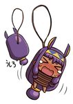  &gt;_&lt; absurdly_long_hair animal_ears barefoot bdsm bondage bound chibi closed_eyes commentary_request crying d: dark_skin eyebrows_visible_through_hair fate/grand_order fate_(series) hairband jackal_ears long_hair low-tied_long_hair multiple_views nitocris_(fate/grand_order) open_mouth rei_(rei_rr) simple_background sweatdrop tears tied_up very_long_hair white_background 