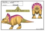  dinosaur feral h.komaki nintendo official_art prince_tricky royalty star_fox star_fox_assault triceratops video_games 