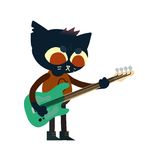  0 animated anthro bass_guitar boots button_(disambiguation) cat clothed clothing eyebrows feline footwear fully_clothed guitar knobs log mae_(nitw) mammal musical_instrument night_in_the_woods noogatdelight_(artist) notched_ear null_symbol pants red_eyes red_irises shirt shrunken_irises simple_background solo strings symbol t-shirt whiskers white_background wood yellow_sclera 