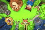  2017 3_toes amber_eyes anthro badge benjamin_clawhauser bird&#039;s-eye_view black_nose blue_eyes bovine brown_fur brown_hair brown_nose buffalo canine cape_buffalo cheetah chief_bogo clothed clothing crossed_arms digital_drawing_(artwork) digital_media_(artwork) dipstick_ears disney eyes_closed feline female fennec finnick flash_slothmore fox frown fur gideon_grey grass green_eyes grey_body grey_fur group hair half-closed_eyes hands_behind_head high-angle_view horn judy_hopps lagomorph leodore_lionheart lion looking_aside looking_at_viewer lying male mammal mane necktie nick_wilde notched_ear on_back one_eye_closed open_mouth open_smile orange_fur pink_nose police_uniform purple_eyes rabbit raised_inner_eyebrows red_fox scosplash signature size_difference sloth smile smirk smug spots spotted_fur squee tan_fur toes unamused uniform yellow_fur zootopia 