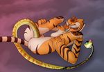  2017 anthro anthro_on_feral anus bestiality breasts feline female female_on_feral feral kung_fu_panda mammal master_tigress master_viper penetration pussy pussy_juice reptile sabrotiger scalie sex snake tail_sex tiger vaginal vaginal_penetration 