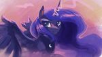  2017 blue_eyes blue_hair equine eyelashes eyeshadow feathered_wings feathers female friendship_is_magic hair horn long_hair looking_at_viewer makeup mammal mascara my_little_pony open_mouth paperdrop portrait princess_luna_(mlp) solo spread_wings teeth tongue wallpaper winged_unicorn wings 