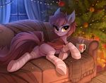  &lt;3 2017 amber_eyes anatomically_correct anatomically_correct_anus anatomically_correct_pussy animal_genitalia animal_pussy anus bat_pony bat_wings brown_hair brown_tail butt christmas christmas_lights christmas_tree clothing cup curtains detailed_background digital_media_(artwork) equine equine_pussy eyelashes fan_character female feral full-length_portrait fur grey_fur hair hi_res holidays hooves horse inside legwear looking_at_viewer lying mammal membranous_wings my_little_pony on_front pony portrait presenting presenting_hindquarters puffy_anus pussy quadruped smile sofa solo stockings striped_clothing striped_legwear striped_stockings stripes tomatocoup tree ventress window wings yakovlev-vad 