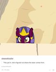  badumsquish blog desert ear_piercing equine female headdress horse jewelry laser laser_pointer looking_at_viewer mammal my_little_pony piercing pony pyramid sand solo sphinx sphinx_(mlp) tumblr 