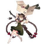  &gt;_&lt; 1girl ^^^ aged_down animal_ear_hairband animal_ears animal_sticker bamboo_shoot bandaid bandaid_on_arm bandaid_on_knee bandaid_on_leg black_shorts bow bowtie box braid brown_hair cardboard_box closed_eyes dress fake_animal_ears feet full_body girls&#039;_frontline green_dress gun gun_on_back hair_bow hair_ornament hairband hairclip hands_up kan_(rainconan) long_hair low_twin_braids mouse no_shoes official_alternate_costume official_art open_box open_mouth panda red_bow red_bowtie red_wristband rifle safety_scissors scissors scroll scrunchie shirt short_sleeves shorts shorts_under_dress simple_background sks socks solo star_(symbol) third-party_source transparent_background twin_braids type_56_carbine_(girls&#039;_frontline) type_56_carbine_(panda-eared_seamstress)_(girls&#039;_frontline) very_long_hair weapon weapon_on_back white_shirt white_socks winding_key wrist_scrunchie yellow_scrunchie 