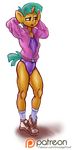  2017 alpha_channel anthro anthrofied butt_freckles chest_freckles clothing equine flat_chested footwear freckles friendship_is_magic horn jacket mammal my_little_pony one-piece_swimsuit open_jacket open_mouth patreon shoes simple_background smudge_proof snails_(mlp) standing swimsuit transparent_background unicorn zipper 
