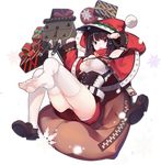  :d animal_ears azur_lane bangs bare_shoulders black_hair breasts capelet cat_ears christmas eyebrows_visible_through_hair fang feet full_body gift hood hood_up loafers long_sleeves lying machinery official_art on_back open_mouth panties pantyshot pantyshot_(sitting) rain_lan red_capelet red_eyes sack santa_costume shiny shiny_hair shirt shoes short_hair single_shoe sitting smile snow snowflakes soles solo tachi-e thighhighs tongue transparent_background underwear white_legwear white_panties white_shirt yamashiro_(azur_lane) zipper zipper_pull_tab 