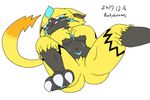  breasts feline female mammal nintendo pok&eacute;mon pok&eacute;mon_(species) punkydreamer video_games zeraora 