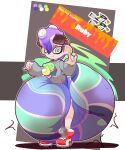 5:6 big_diaper big_pacifier bottomless bottomless_male cephalopod chocomintshake clothed clothing diaper dualies eyewear eyewear_on_head feces footwear glasses glasses_on_head hi_res huge_diaper hyper_soiling male marine mollusk nintendo octarian octoling pacifier_necklace pose pseudo_hair pull-ups_(diaper) shoes sneakers soiling solo splatoon stink_lines sweater topwear