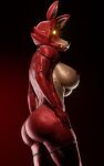 7minuteman absurd_res anthro butt canid canine female five_nights_at_freddy&#039;s fox foxy_(fnaf) hi_res humanoid mammal nude scottgames solo