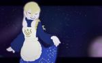  2017 alien apron clothing constellations cute digital_media_(artwork) dress earthbound_(series) eva_the_primal female fur g-murr geno28_(artist) gieeg hair humanoid mammal nintendo signature smile solo space video_games 