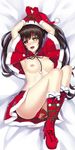  breasts christmas date_a_live heterochromia pantsu tokisaki_kurumi z1npool 