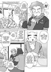  anthro canine clothing comic cotton_(artist) english_text male mammal monkey monochrome natsume_(tooboe_bookmark) nitobe noguchi primate sadasaka_usui stephen_mcguffin text tooboe_bookmark 