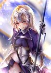  armor donut007008 fate/apocrypha fate/stay_night jeanne_d&#039;arc jeanne_d&#039;arc_(fate) weapon 
