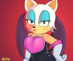  (series) anthro bat clothed clothing female gloveshair invalid_background invalid_tag mammal noky rouge sonic_(series) wings 
