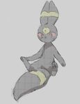  animal_ears black_eyes feet full_body grey_background jkwaipa0926 no_humans no_mouth paws pokemon pokemon_(creature) pokemon_gsc red_sclera simple_background sitting solo spread_legs tail umbreon 