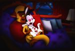  amegared bunnicula bunnicula_(series) cat chester feline lagomorph mammal rabbit slave vampire 