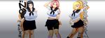  3girls breasts haruno_sakura hyuuga_hinata multiple_girls naruto sunahara_wataru yamanaka_ino 