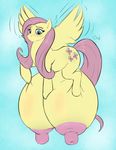  areola big_areola big_breasts big_nipples breasts certificate dewclawpaw erect_nipples female fluttershy_(mlp) flying friendship_is_magic grope huge_breasts hyper hyper_breasts hyper_crotchboobs my_little_pony nipples nude solo teats 