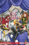  black_cat carol_danvers clea girl_comics jean_grey marvel ms._marvel phoenix shadowcat wanda_maximoff 