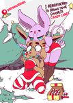  2017 animated anthro anthrofied boots breasts candy candy_cane christmas clothing diives duo eevee eeveelution espeon female food footwear holidays legwear nintendo pok&eacute;mon pok&eacute;mon_(species) stockings striped_legwear striped_stockings stripes suggestive thick_thighs video_games wide_hips 