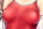  alternate_color_school_swimsuit bare_arms breasts competition_school_swimsuit covered_nipples fate/grand_order fate_(series) kotatsu_(kotatsu358) medium_breasts nero_claudius_(fate)_(all) nero_claudius_(swimsuit_caster)_(fate) one-piece_swimsuit red_swimsuit school_swimsuit swimsuit 