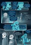  2017 absurd_res allesiathehedge animated_skeleton bone clothed clothing comic english_text fur hi_res not_furry sans_(undertale) skeleton text undead undertale video_games 