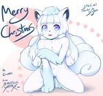  2017 alolan_vulpix alternate_species anthro anthrofied barefoot blasticussaturn canine clothing dress female fur hi_res lillie_(pokemon) looking_at_viewer mammal navel nintendo nipples nude pok&eacute;mon pok&eacute;mon_(species) pok&eacute;morph pussy regional_variant signature simple_background solo video_games white_fur 