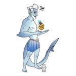  animal_humanoid blue_skin humanoid jaw(unafkennyart) muscular piercing unafkennyart 