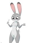  2017 anthro barely_visible_genitalia breasts chest_tuft dipstick_ears disney female flat_chested holding_object judy_hopps lagomorph looking_down mammal navel nipples nude pubes purple_eyes pussy rabbit scissors signature simple_background skeletonguys-and-ragdolls small_breasts solo standing subtle_pussy tuft white_background zootopia 