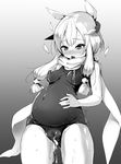  animal_ears azur_lane bangs bare_arms bare_shoulders big_belly breasts cameltoe covered_navel covered_nipples crying crying_with_eyes_open cum cumdrip from_below gradient gradient_background greyscale groin hand_on_own_stomach headgear heart heart-shaped_pupils lactation lactation_through_clothes legs_apart looking_down medium_breasts monochrome motion_lines one-piece_swimsuit open_mouth pregnant raised_eyebrows scarf school_swimsuit shiny shiny_clothes sidelocks skin_tight solo standing sweat swimsuit symbol-shaped_pupils tears trembling tsurime warspite_(azur_lane) wet wet_clothes wet_swimsuit yukisaki_miale 