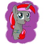  chest_tuft equine fan_character female hair headshot horn looking_at_viewer mammal ms_paint my_little_pony open_mouth solo speedy1369 tuft unicorn 
