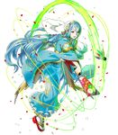  aqua_(fire_emblem_if) bangs blue_hair confetti fire_emblem fire_emblem_heroes fire_emblem_if floral_print full_body hagoita hanetsuki highres holding japanese_clothes kaya8 kimono long_hair long_sleeves obi official_art open_mouth paddle sandals sash smile solo tabi transparent_background veil very_long_hair wide_sleeves yellow_eyes 