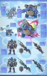  armor blastoise capcom crossover mega_blastoise mega_evolution monster_hunter nintendo pok&eacute;mon pok&eacute;mon_(species) pursuerofdarkness squirtle video_games wartortle 