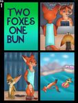  animal_genitalia bottomless canine clothed clothing comic disney eyes_closed eyewear fennec finnick float fox gideon_grey joswigei male mammal nick_wilde nude pants_down partially_clothed sheath sunglasses swimming_pool topless undressing zootopia 
