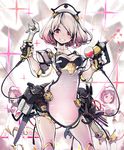  android artist_request cable crowbar cygames drill eyebrows_visible_through_hair eyes_visible_through_hair gears grin mechanized_servant medium_hair multiple_girls official_art parts_exposed pink_eyes pink_hair robot_joints saw screwdriver see-through shadowverse shingeki_no_bahamut smile sparkle tool_belt tools wrench 