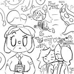  &lt;3 animal_crossing anthro arm_around_shoulders avian beak blush cat claire_(the_summoning) clothed clothing dialogue eyes_closed feline female imminent_rape imminent_tentacle_rape isabelle_(animal_crossing) ivy_burnbomb lab_coat long_cat male mammal multiple_images nintendo open_mouth raised_eyebrow scared science single_cell single_cell_(character) sketch_page smile sweat sweatdrop tentacles text vey_vasquez video_games 