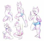  2017 anthro bulge butt clothed clothing feline fur hair looking_at_viewer lynx male mammal nipples nude simple_background smile solo spank_marks spanking standing tongue tongue_out uly_lynx underwear white_fur 