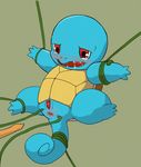  ambiguous_gender anal blue_skin blush butt digital_media_(artwork) feral luckypupa male nintendo open_mouth pok&eacute;mon pok&eacute;mon_(species) reptile scalie shell simple_background squirtle tentacles turtle video_games 