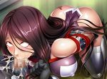  1girl censored female fuuma_saika taimanin_asagi_battle_arena zol 